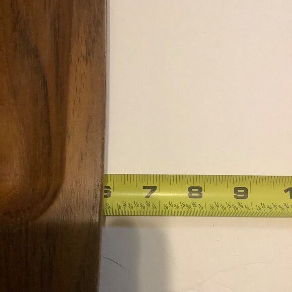 Vtg Selandia Designs Teakwood Serving Tray Thailand 20” x 6” - Picture 6 of 6